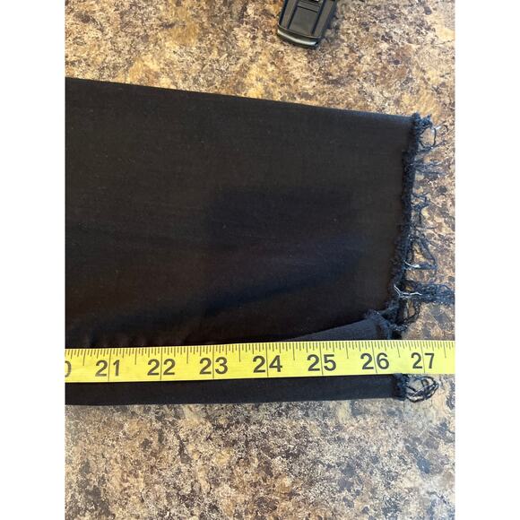 Edwin Women Size 29 Black Distressed Jeans - Picture 8 of 8